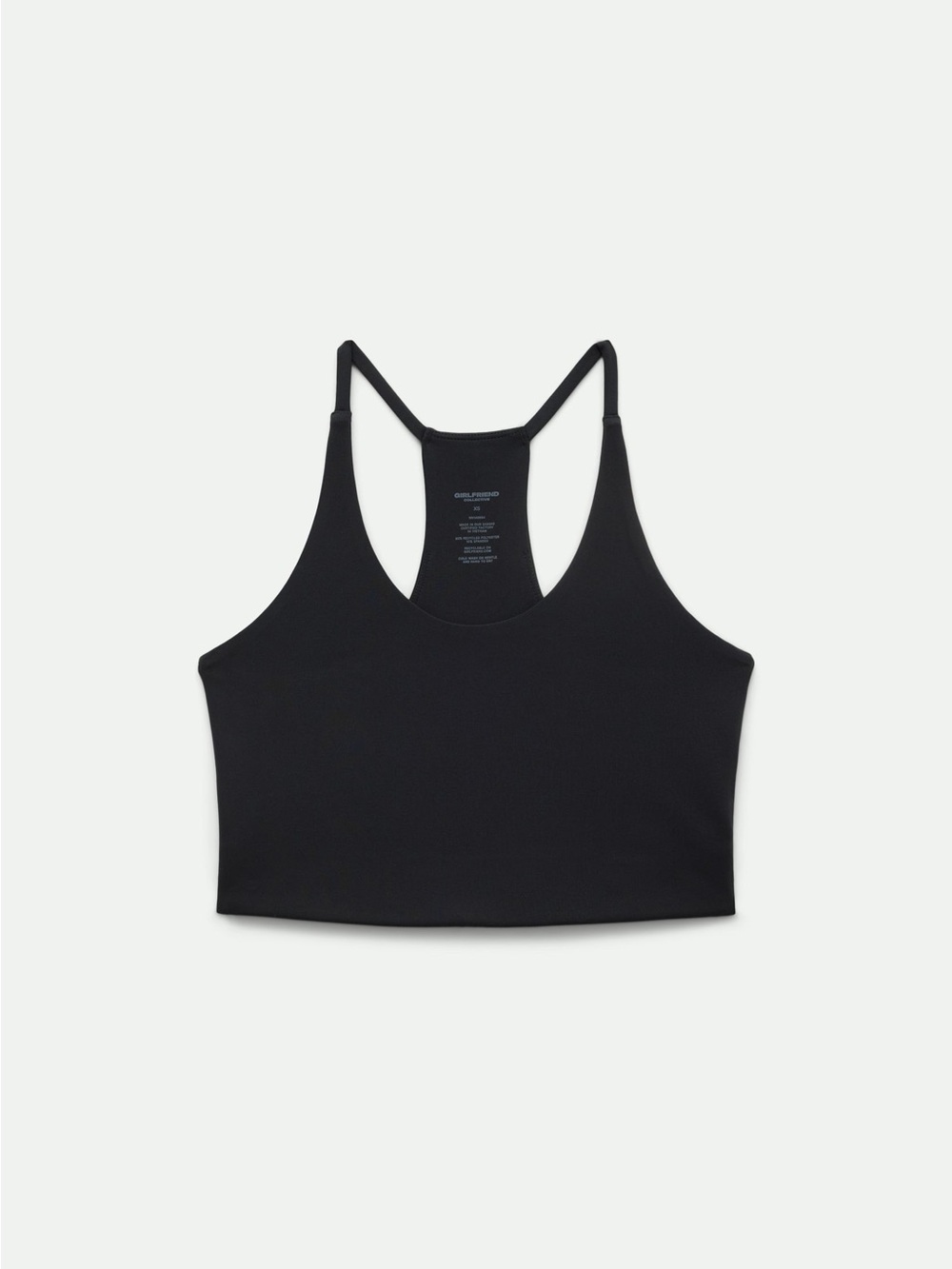girlfriend collective Black Sports Bra